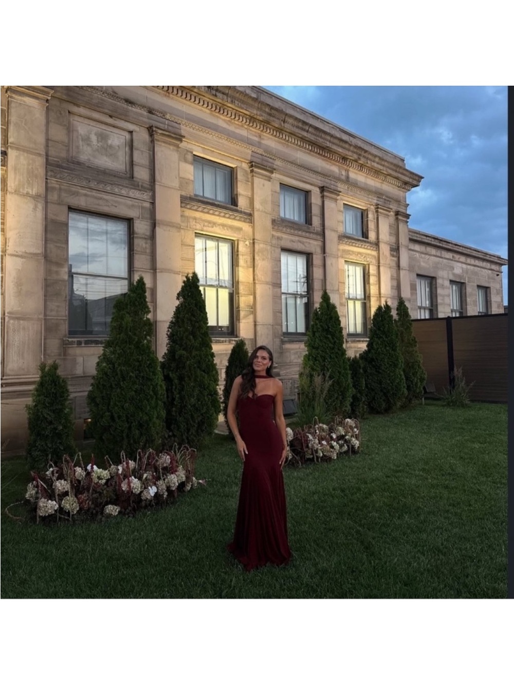 Deme by Gabriella Berta Dress in Burgundy